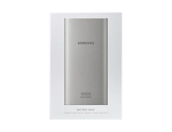 Samsung powerbank - USB C - 10.000 mAh - Zilver