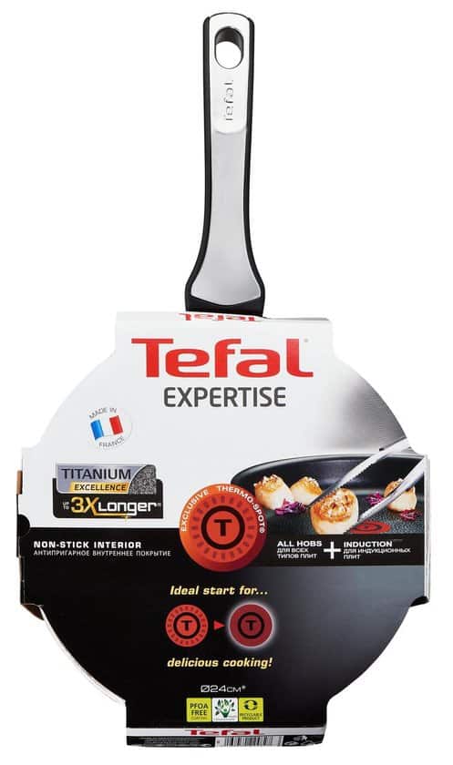 Tefal Expertise Hapjespan - Voor alle warmtebronnen, ook inductie - Ø 24 cm
